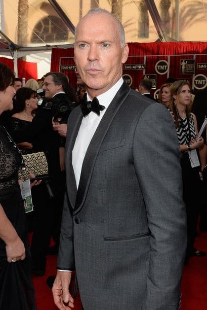 Michael Keaton, concursando por 'Birdman'.