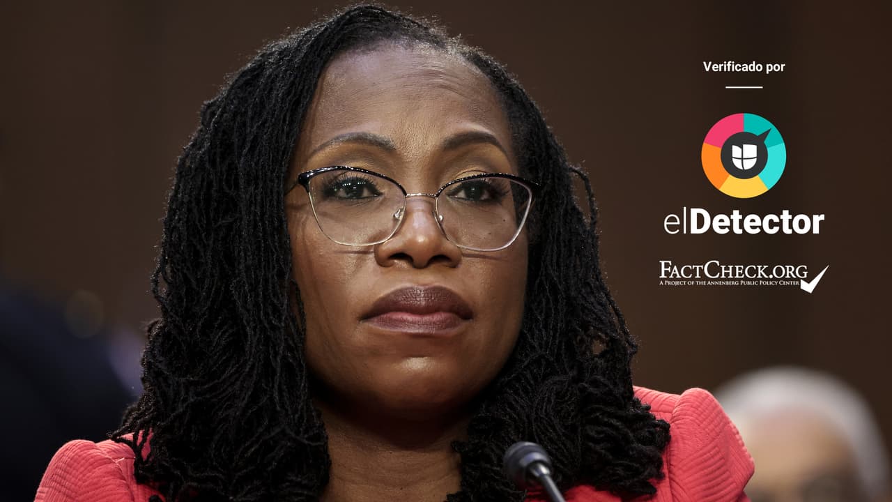 Verificamos los hechos detrás de las sentencias de Ketanji Jackson en casos de pornografía infantil