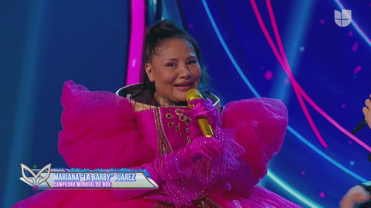 Al quitarse la máscara descubrimos que Escoba cobró vida gracias a Mariana 'La Barby' Juárez, la exitosa boxeadora mexicana. Yuri fue la única investigadora que mencionó su nombre. Descubre al resto de los personajes de esta cuarta temporada los domingos a las 8P/7C por Univision.