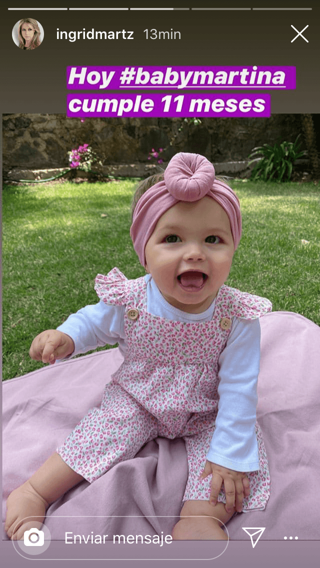 A través de redes sociales, la estrella de
<b><a href="https://www.univision.com/shows/novelas/antes-muerta-que-lichita-capitulo-1-video" target="_blank">Antes Muerta que Lichita</a></b> ha documentado cómo ha crecido la niña y lo que ha experimentado en su faceta como madre.
<br>