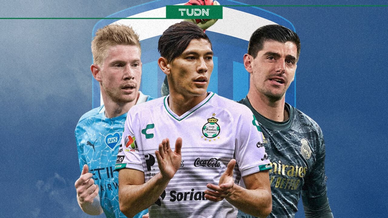 Courtois y De Bruyne, los antecesores del mexicano Arteaga