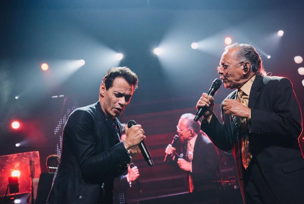 #Inolvidable: Marc Anthony canta con su padre concierto