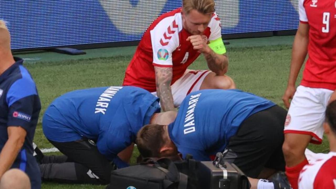 Médico que salvó a Christian Eriksen es herido por un petardo