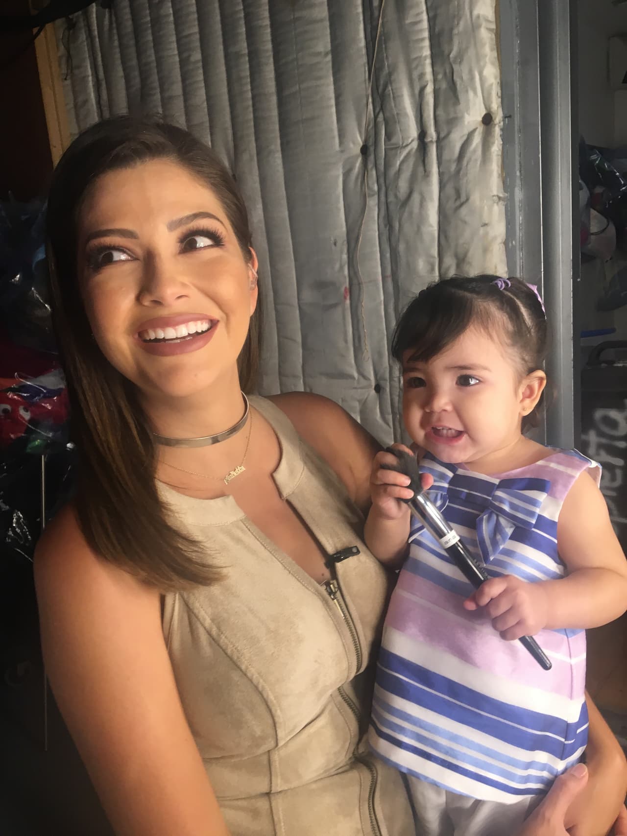 Baby Giulietta inundó de ternura nuestra casita con sus lindas sonrisas.