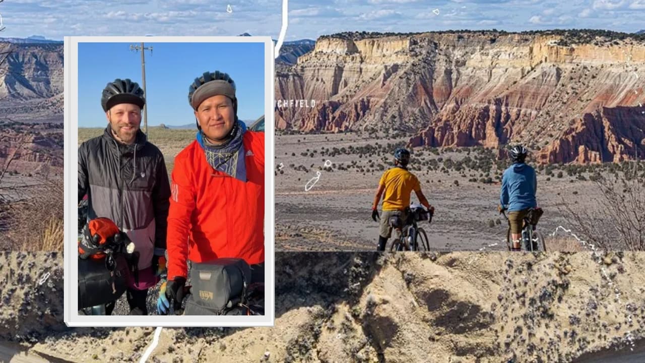 "Crecí sin agua y electricidad": Pedalea para recaudar $50,000 y llevar energía solar a estudiantes navajos
