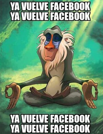 Por segunda vez en el mes de septiembre el gigante de las redes sociales experimentó una interrupción de servicio y los usuarios inundaron el ciberespacio con memes.