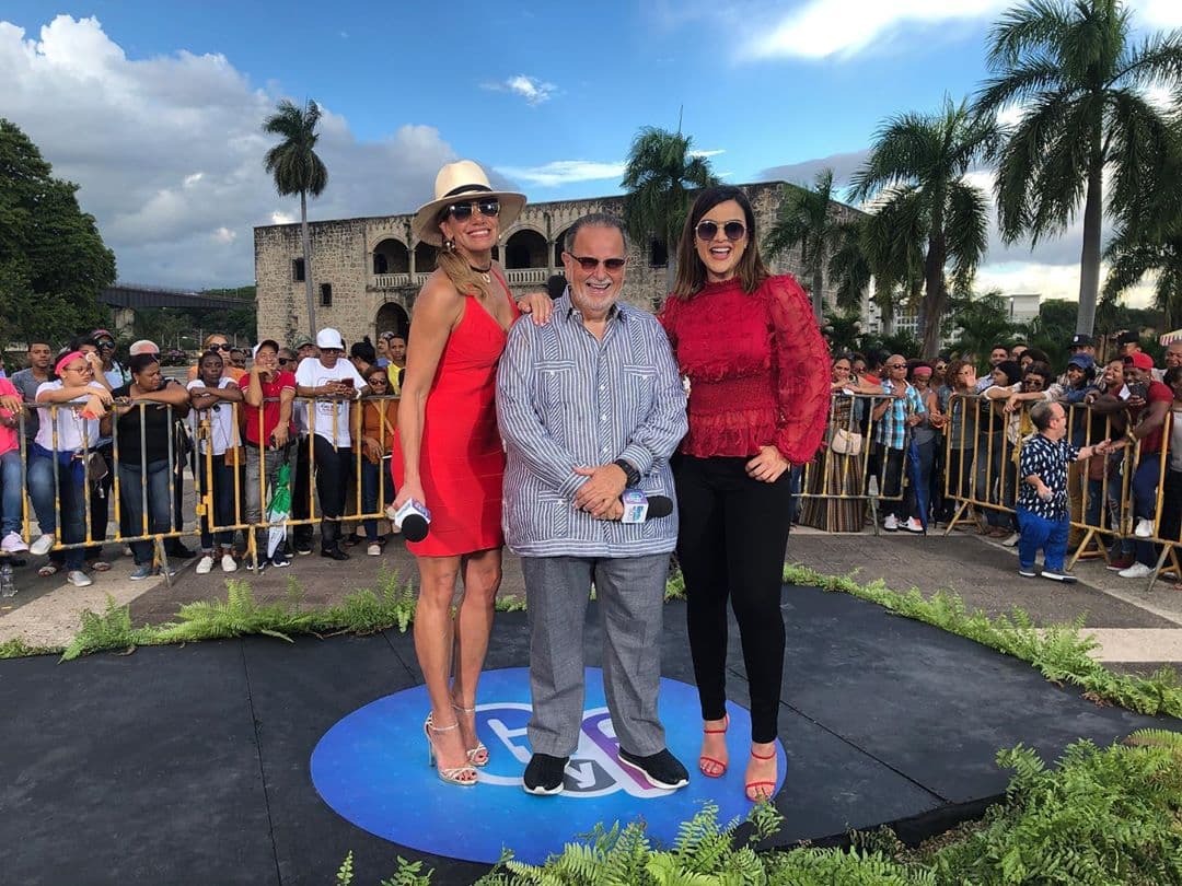El elenco de El Gordo y La Flaca se trasladó a República Dominicana para transmitir el show desde sus coloridas calles.