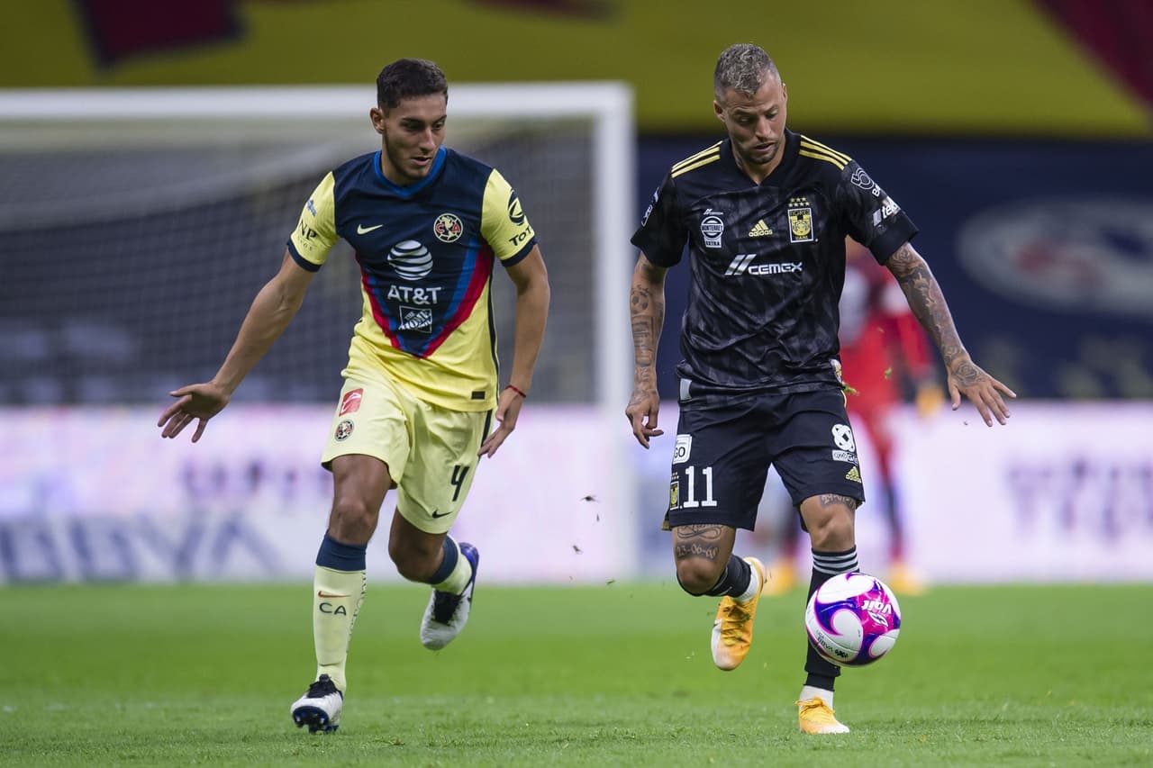 Con dos grandes goles de Sebastián Cordova y un potente cabezazo de Emanuel Aguilera en su regreso de la lesión, América consigue un triunfo clave frente a los Tigres en el Estadio Azteca.