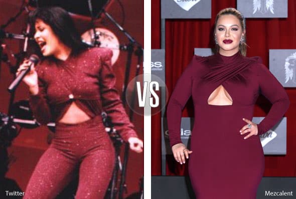 Para la gala de los Premios Juventud de 2016, 'Chiquis Rivera' decidió rendir homenaje a Selena interpretando algunos de sus temas y usando atuendos inspirados en los vestuarios más famosos de la texana.