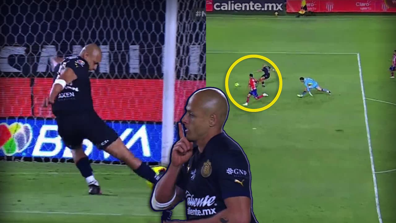 Chicharito brilla con golazo en 'Noche Triste' de Chivas en San Luis