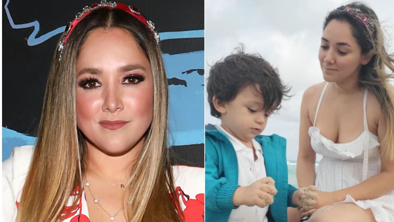 Sherlyn confiesa que no quiso mandar a André a su primer día de escuela por “nerviosa”