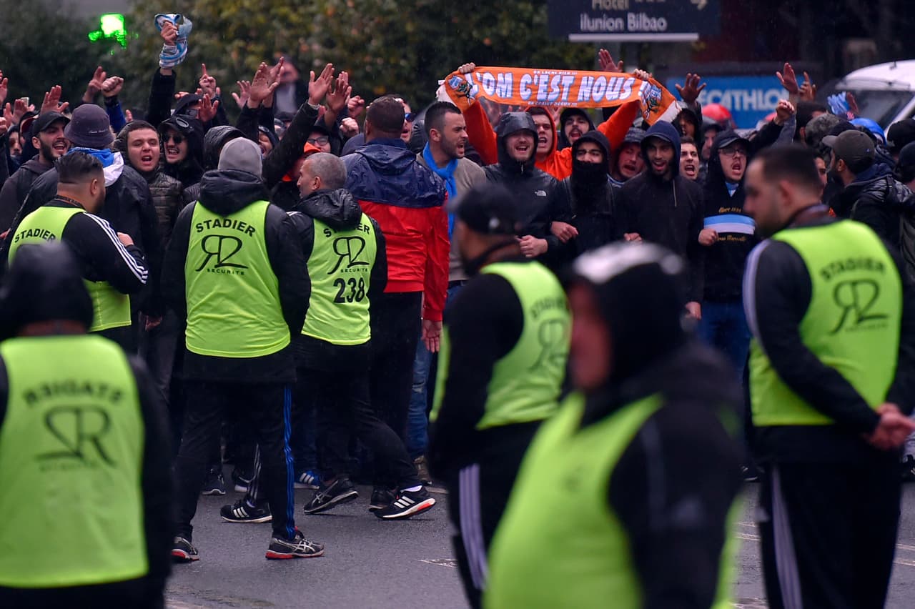 Las fuerzas en Bilbao lograron controlar a los franceses para impedir que hicieran daños en las calles.