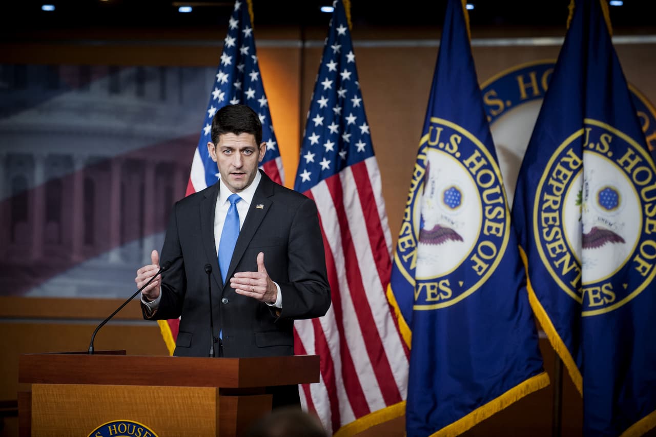 Paul Ryan arremete contra los liberales en medio del cisma dentro del Partido Republicano