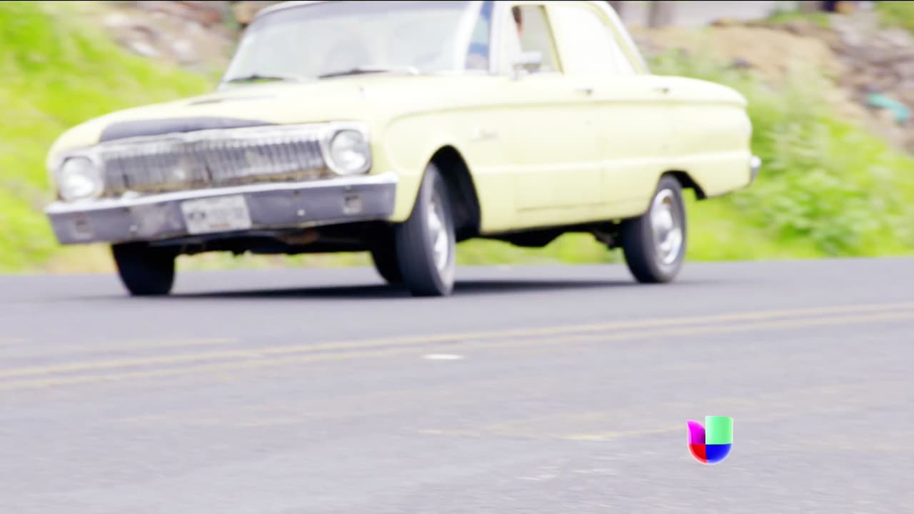 El carro se estrelló y la pobre Ximena fue la más afectada.