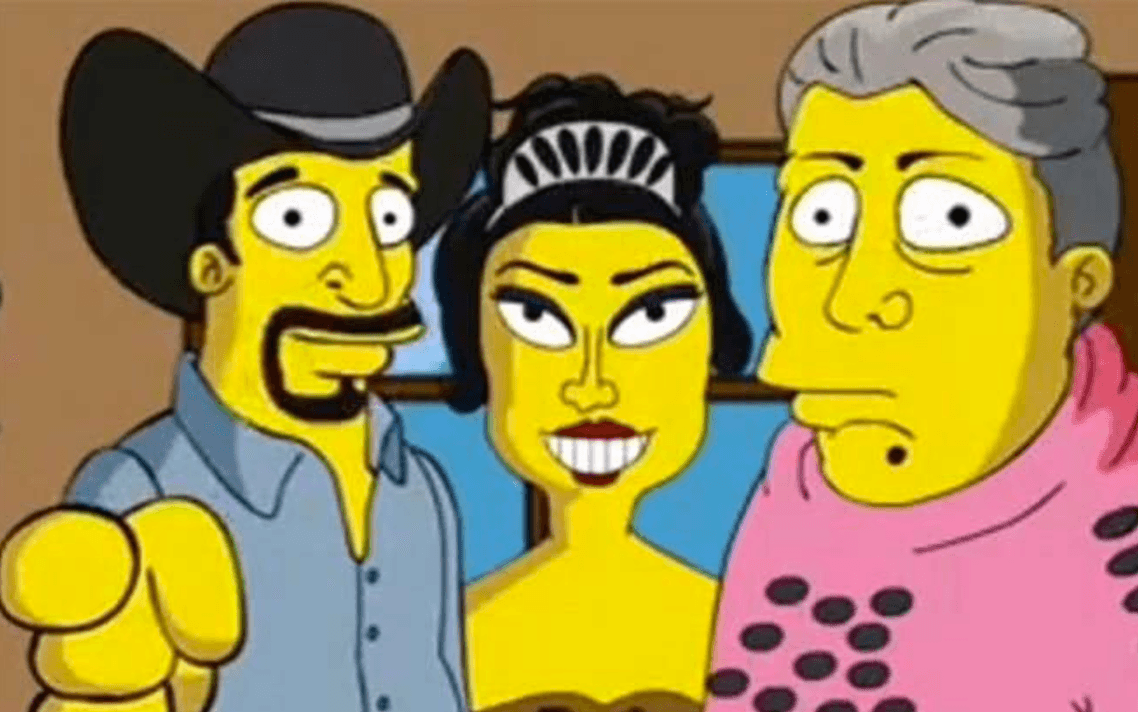 El furor que provocó la invitación a la fiesta de XV de Rubí Ibarra García inspiró un video no oficial en la que lucieron como la famosa familia Simpson.