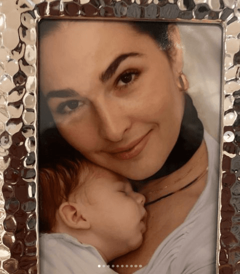 En el 2004, Eugenia Cauduro se convirtió en mamá con la llegada de su primogénito, Patricio, producto con Enrique Morán.