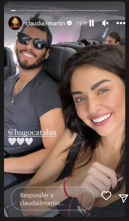 La pareja confirmó su romance en enero pasado, medio año después de la 
<b><a href="https://www.univision.com/famosos/maite-perroni-andres-tovar-claudia-martin-boda-fotos" target="_blank">separación y divorcio de ella y Andrés Tovar. </a></b>
<br>