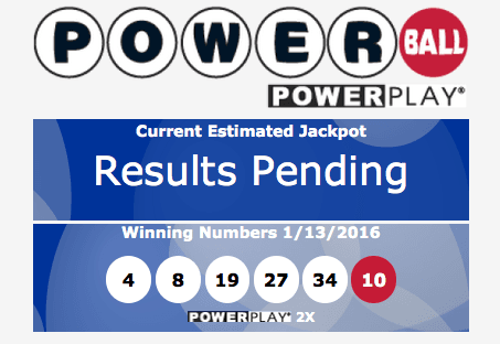 Número ganador de Powerball