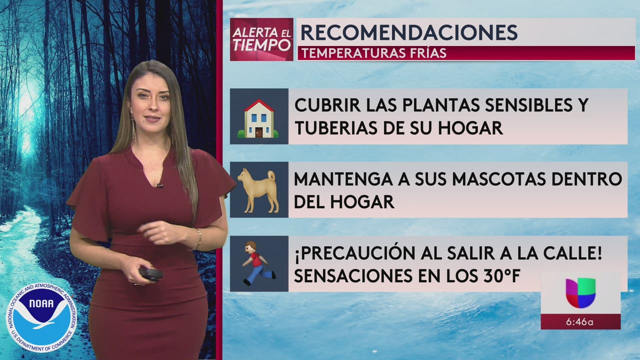 Abrígate: viene más frío a San Antonio, con sensaciones hasta en los 30 grados