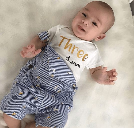 Y, aunque Cristy no sabía ni cual quitar, eligió algunas donde Liam se ve muy sonriente.