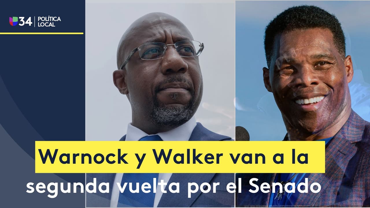 Warnock contra Walker: contienda por el Senado en Georgia se definirá en diciembre 