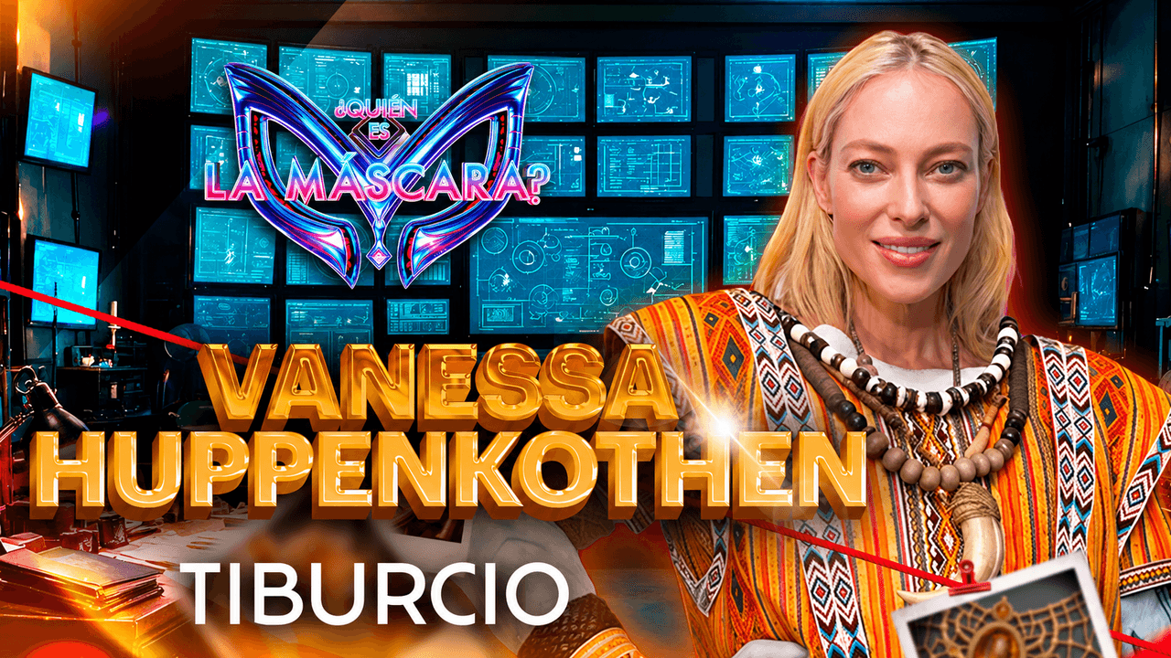 Vanessa Huppenkothen se quita la máscara de Tiburcio y sorprende a todos en ¿Quién es la Máscara? 2026