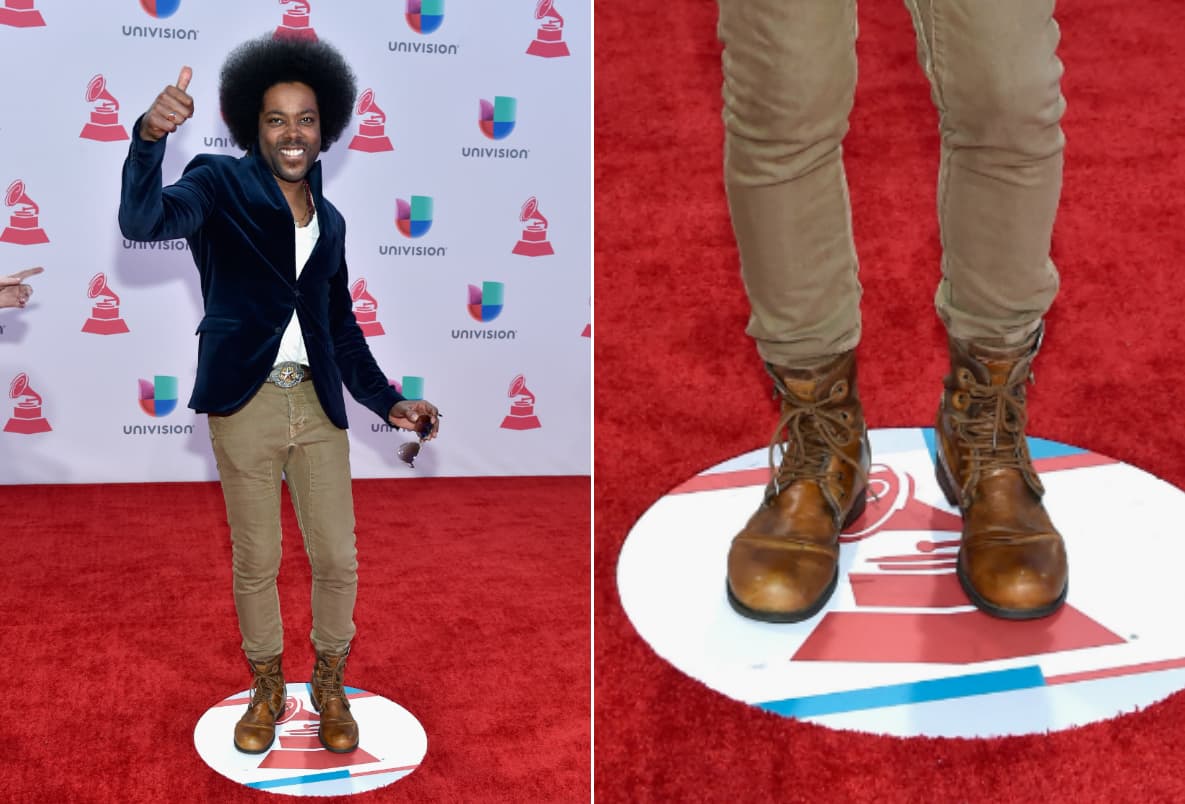 A Alex Cuba le faltó porte, pues sus botitas no vinieron 'ad hoc'