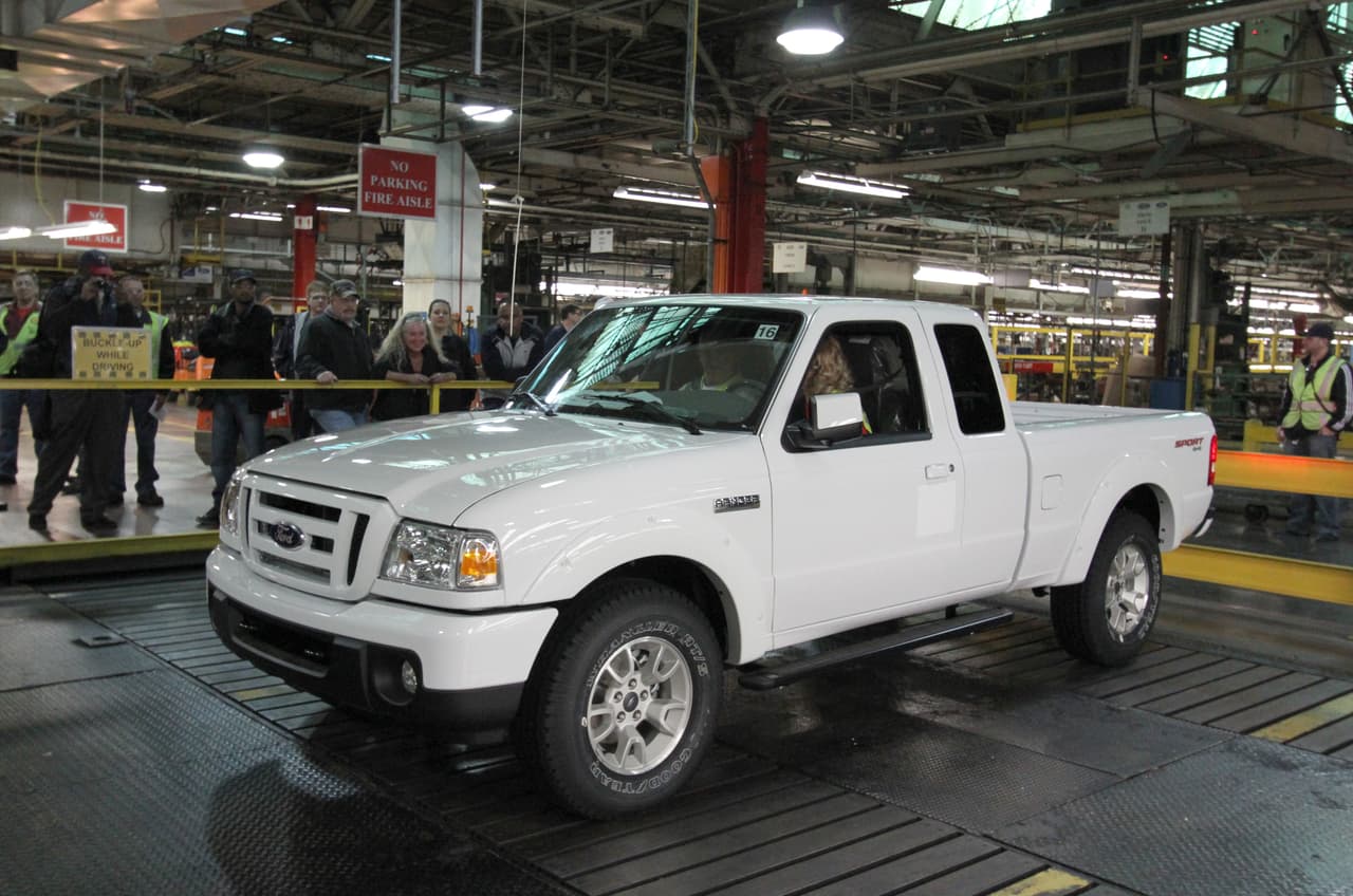 La última Ford Ranger construida en Estados Unidos salió de la planta de esmablaje “Twin Cities” en Minnesota el 16 de diciembre de 2011. Ford construyó 7 millones de Rangers entre 182 y esa fecha.
