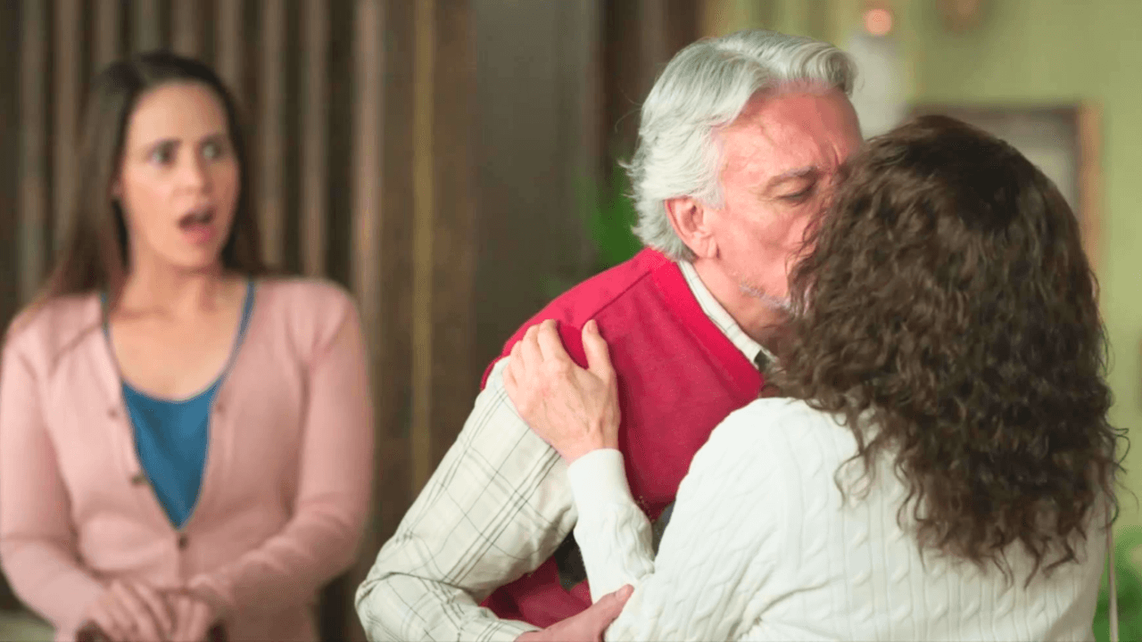 Rosario y Delfino reviven su amor | Hermanas, Un amor Compartido | Capítulo 40
