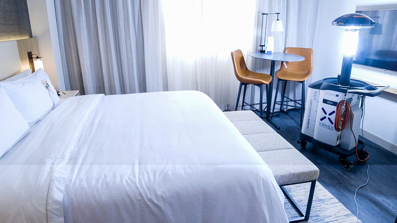 Este sistema tecnológico mata los gérmenes, virus y bacterias de una manera efectiva en las superficies.