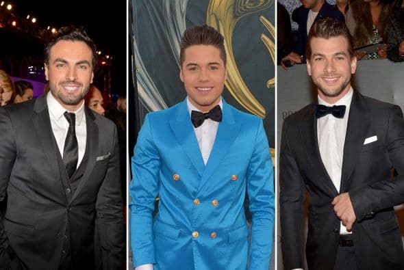 Galanes para todos los gustos: altos, bajitos, flaquitos, gorditos, blanquitos... Ellos son los papasitos de la noche. ¿Cuál fue tu favorito?