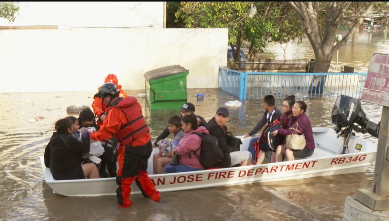 Expanden la orden de evacuación en San José debido al riesgo de más inundaciones