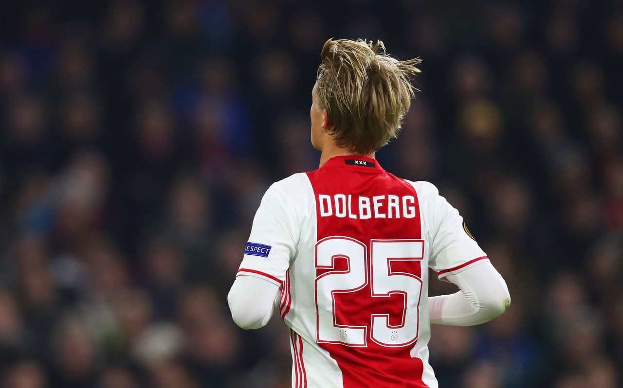 8. Kasper Dolberg (19 años) - Delantero - A.F.C. Ajax