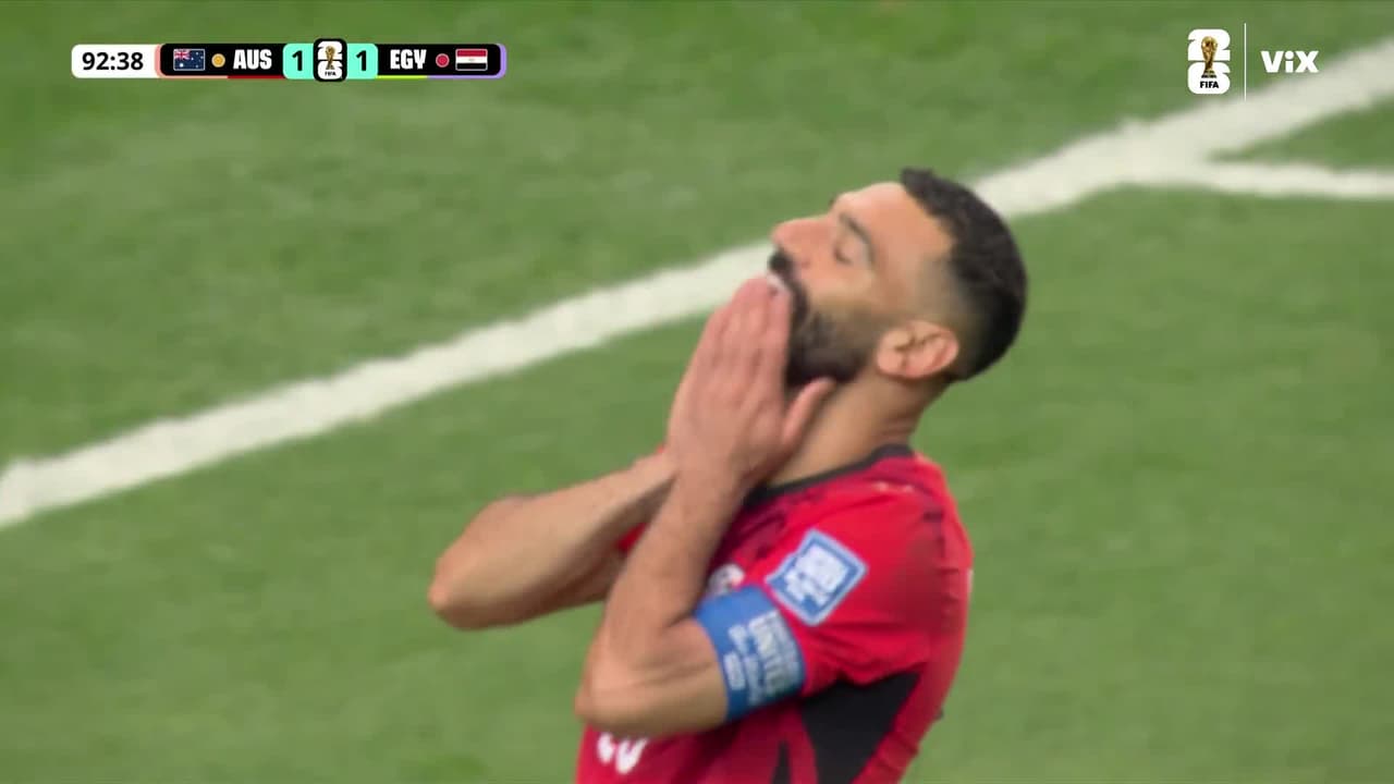 ¡La dejó escapar Salah! Egipto perdona el gol de la ventaja