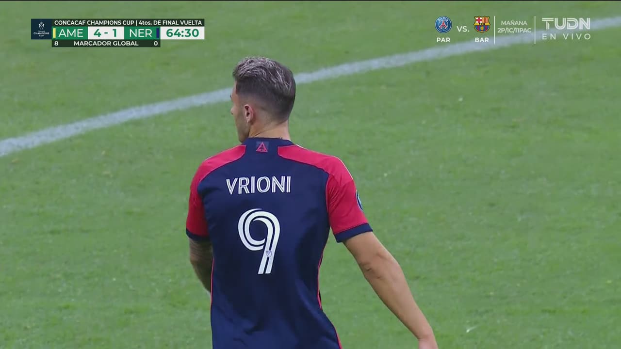 ¡Gol del Revolution! Vrioni pone el del honor techando a Malagón a segundo poste