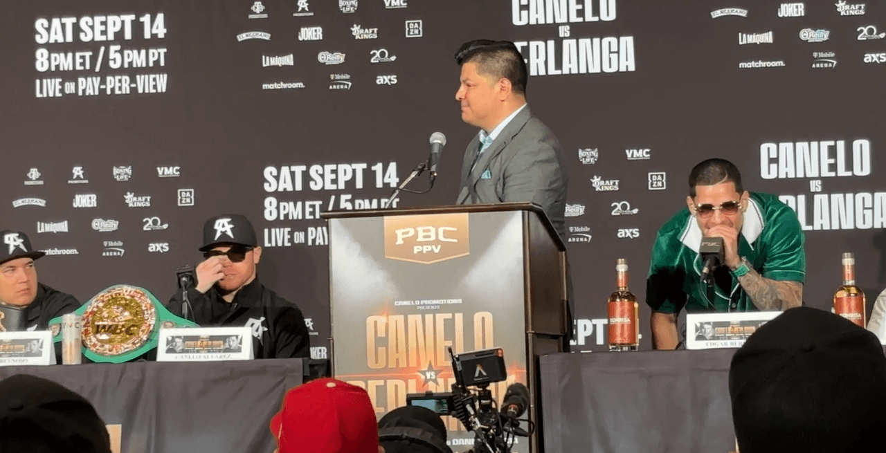 Berlanga a Canelo: "¡Viva Puerto Rico, puñetas!"; amenaza a De la Hoya