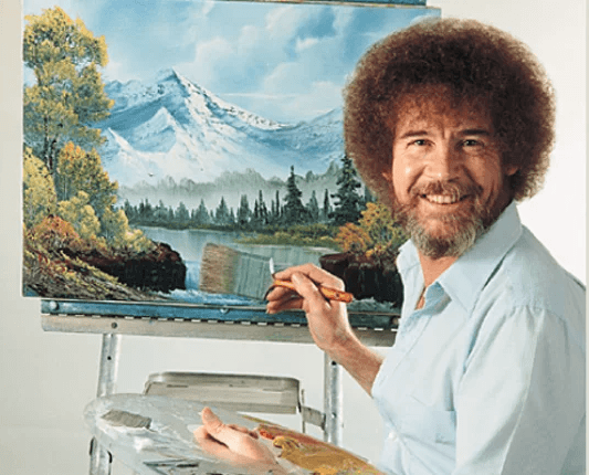 El famoso pintor de la televisión fue 1er Sargento en la Fuerza Aérea; se retiró en 1981 tras 20 años de servicio. Se prometió a si mismo nunca volver a gritar en su vida.