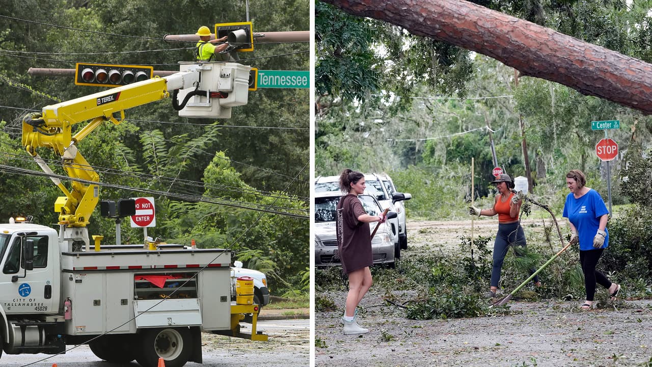 Huracán Idalia: Más de 286,000 afectados por apagones tras tocar tierra en Florida