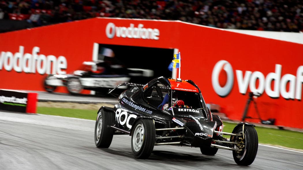 Cierra esta galería el 
<b>ROC Car</b>, tan sencillo como su nombre lo describe: 
<b>un auto diseñado y desarrollado exclusivamente para la Race Of Champions</b>. Ya tiene 18 años de vida, hizo su presentación en 1999, cuando el evento tenía como sede fija las Islas Canarias en España.