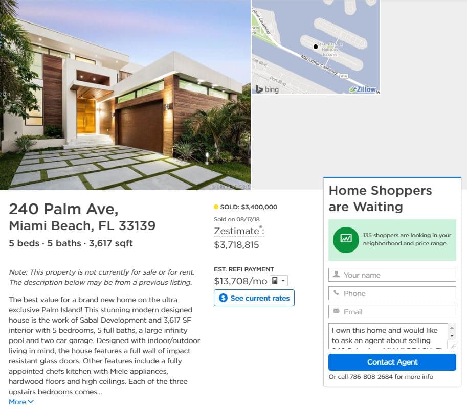 Si piensas que es caro y no podrías pagarla trabajando toda tu vida, no te preocupes, 
<b>Nicky pagó la casa de contado y pudo ahorrar unos 318,000 dólares.</b>