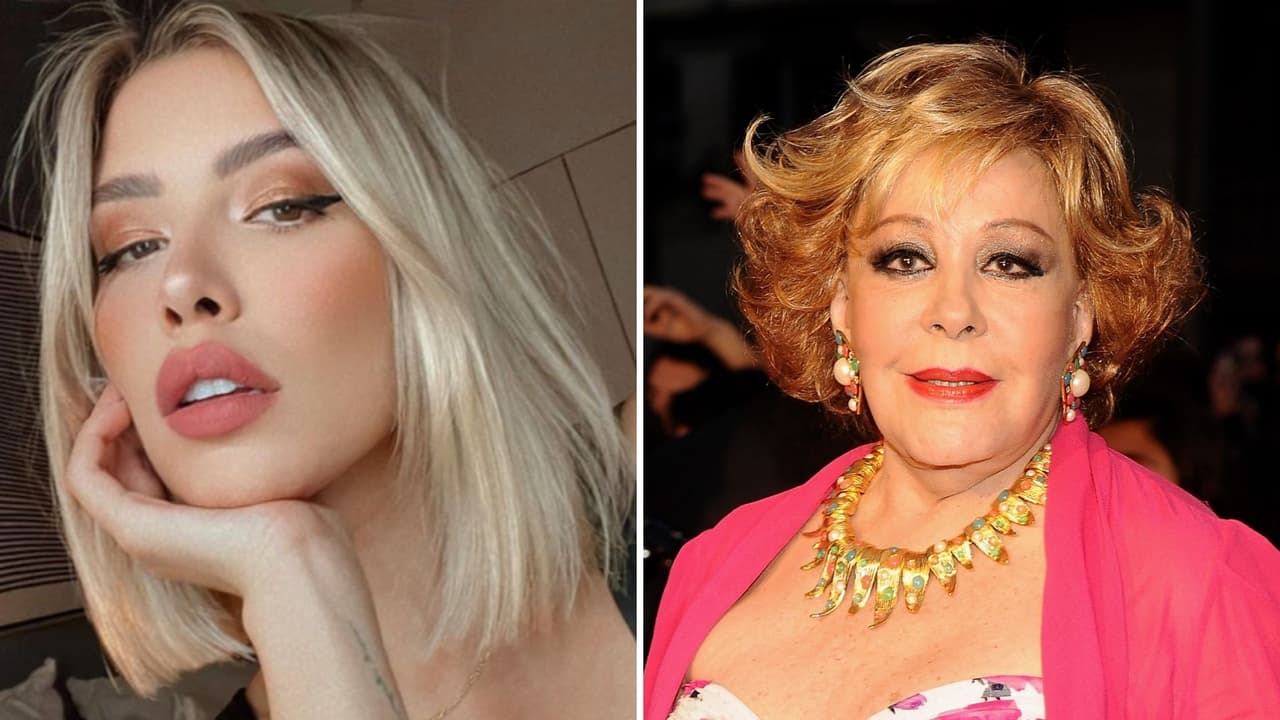 Michelle Salas habló de la mejoría de Silvia Pinal y de la enfermedad de Valentino