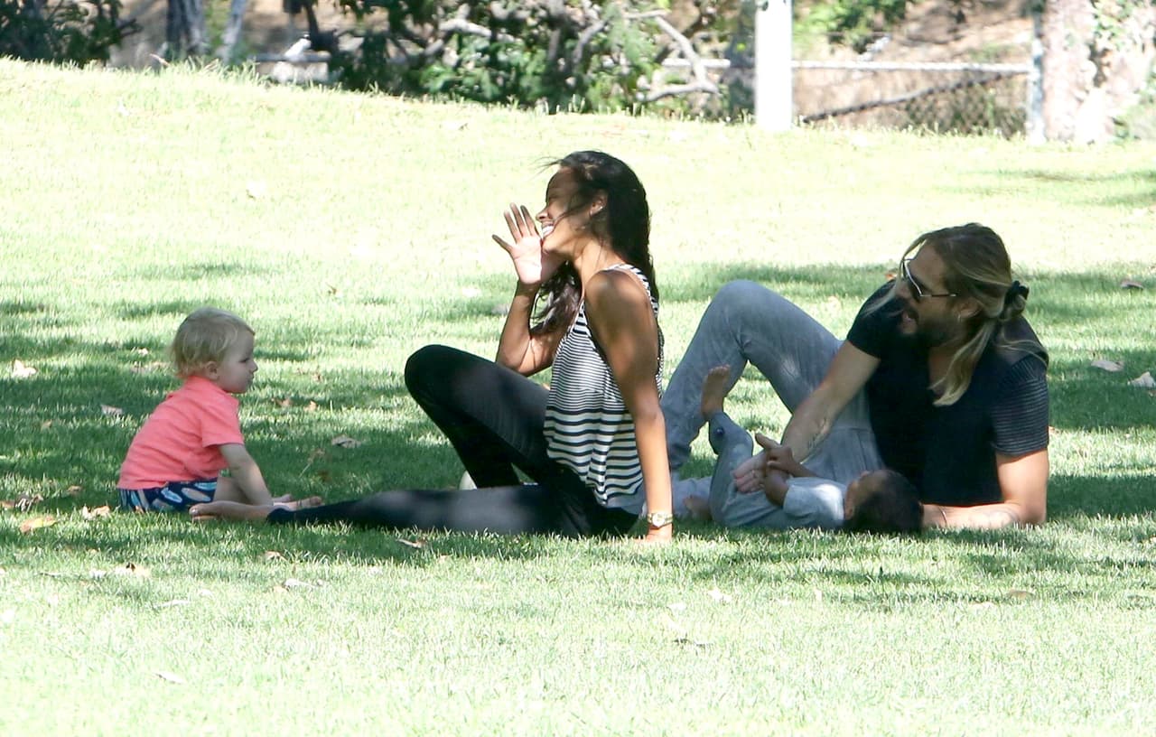 El famoso matrimonio está encantado con sus roles de padres.