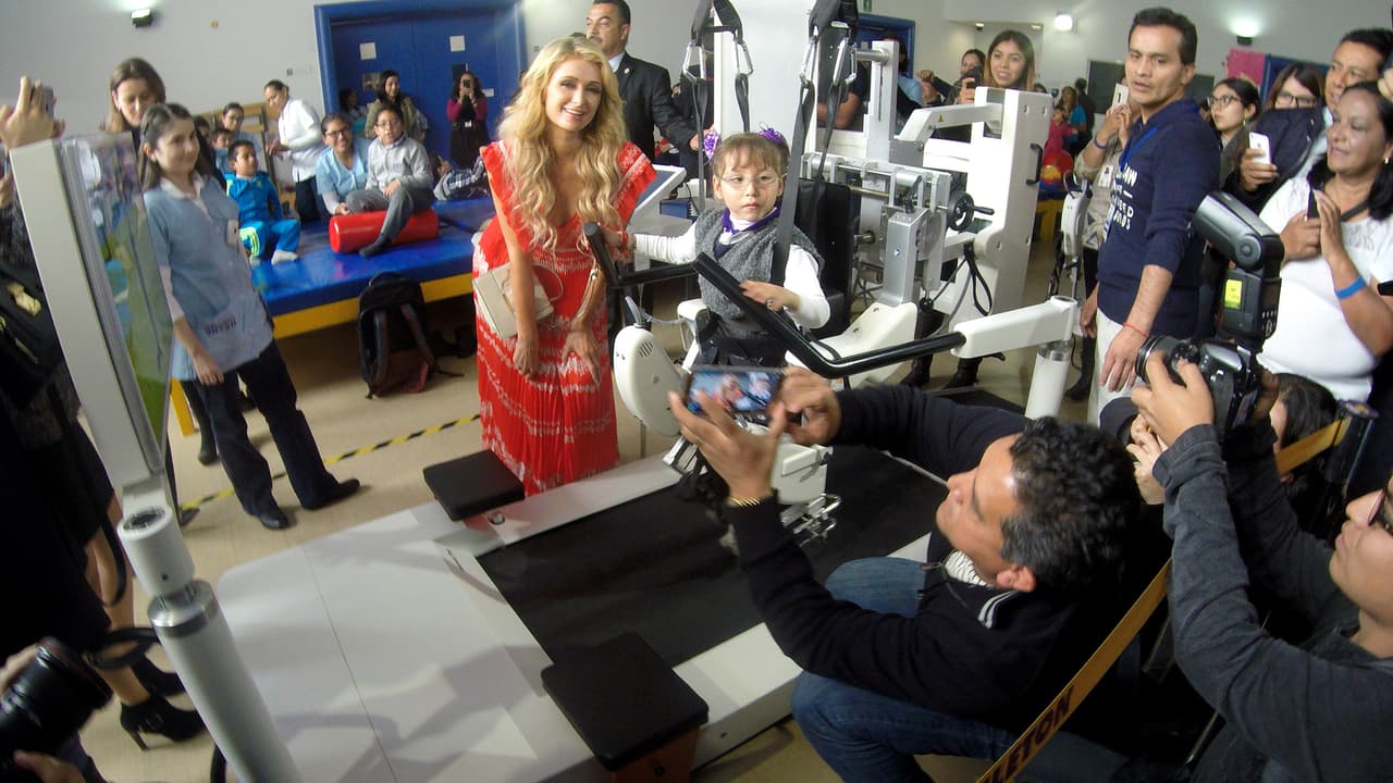 Le mostraron cómo recibían terapias los chicos.