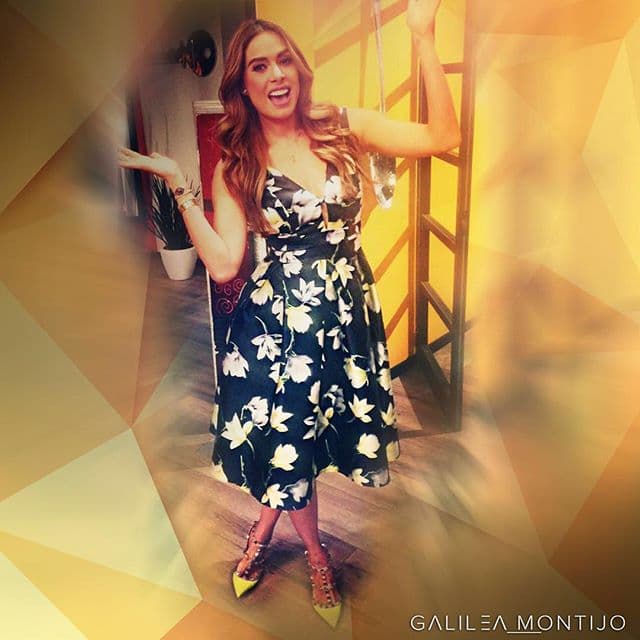 Galilea juega con sus prendas, según la temporada.