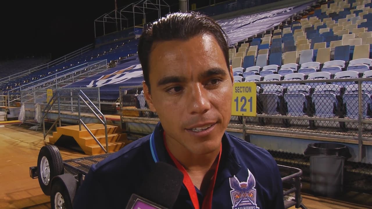Omar Bravo tomó apuntes del juego de Carolina RailHawks