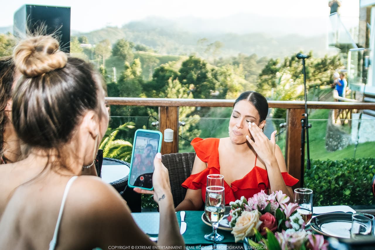 Así fue la propuesta de matrimonio a Aleyda Ortiz