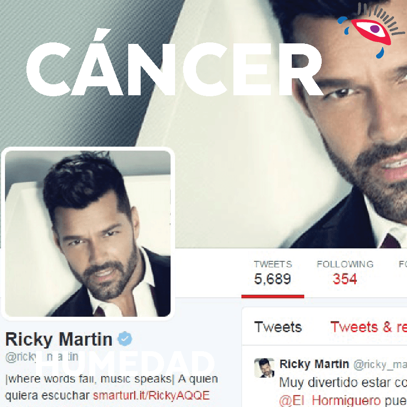 <b>En Twitter.</b> ¡Exacto! Igual a como lo hizo Ricky Martin. Si no tienes muchos seguidores, entonces recurre a Facebook.
<br>
