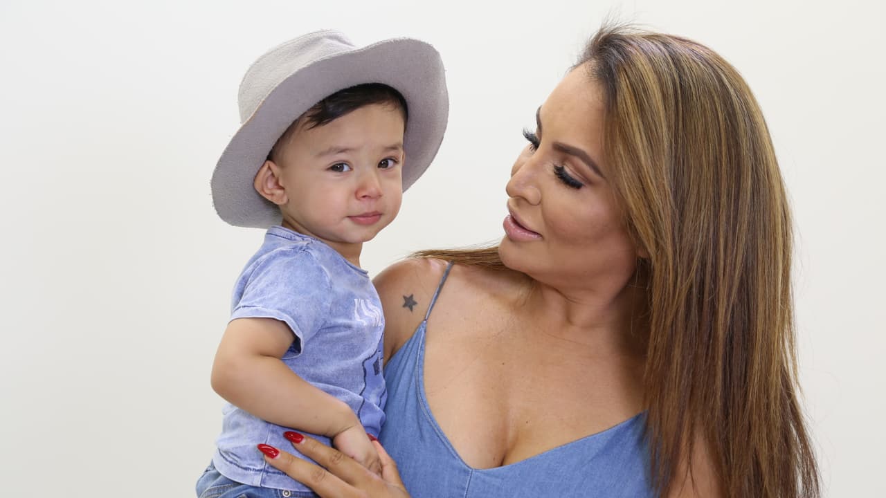 Baby Luca es la bendición más grande de la locutora.