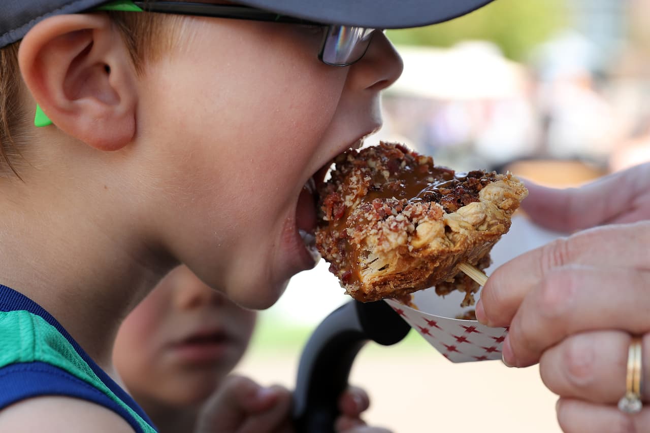 <b>El pastel de nueces (pecan pie)</b>. Dado que Georgia es uno de los principales productores de nueces en el país, es lógico que pongan uno de sus mejores cultivos para usar en un suculento pastel de nueces.