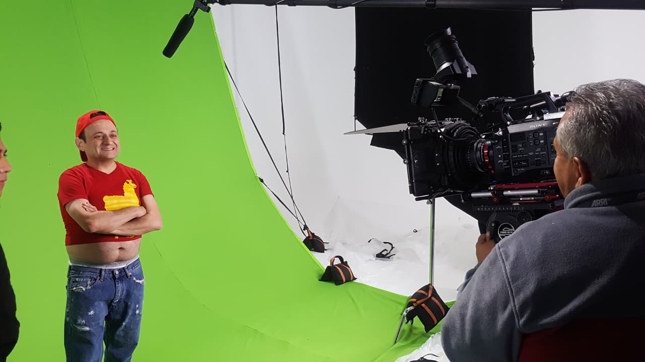 Germán regaló sus mejores sonrisas para esta navidad.